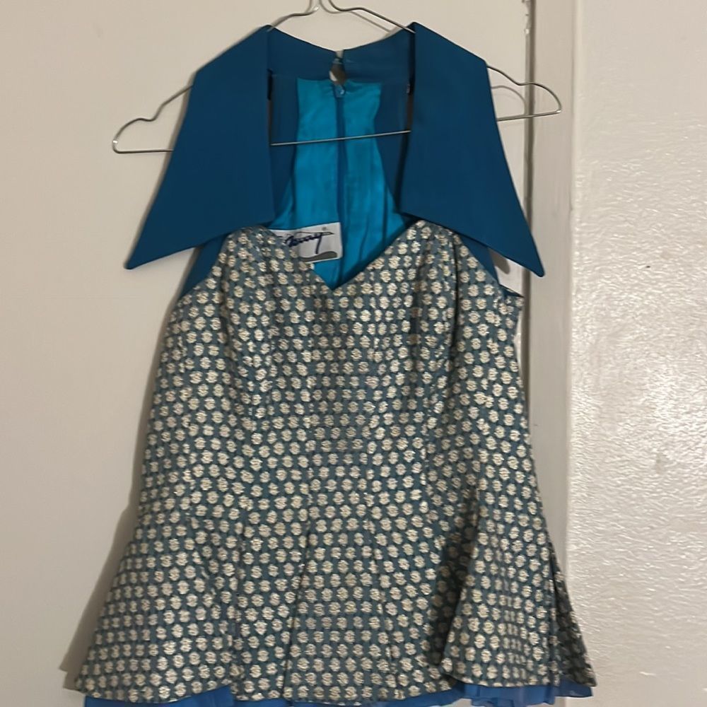 Nice special design top and skirt for events